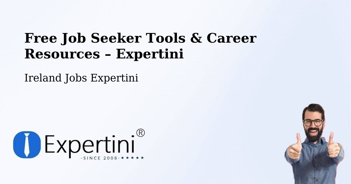 Free Job Seeker Tools & Career Resources – Castlecomer - Castlecomer, Ireland Jobs Expertini